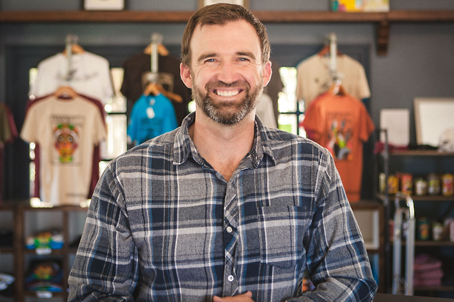 와인메이커 Kip Lorenzetti.