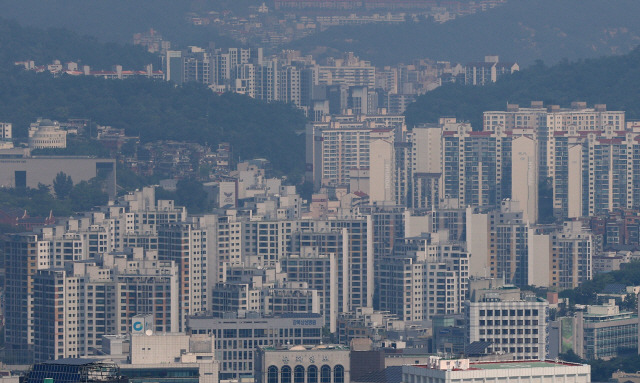 ▲ 남산에서 바라본 서울 시내 아파트. [연합뉴스 자료사진]