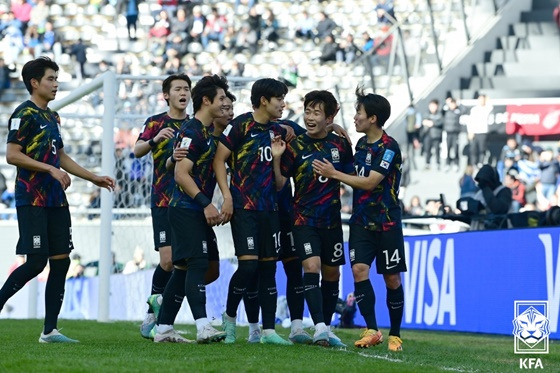 한국 U-20 축구대표팀. /사진=대한축구협회