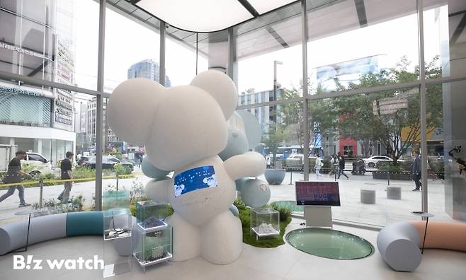 삼성 강남 1층에 위치한 '허그베어(Hug Bears)' 모습 /사진=이명근 기자 qwe123@