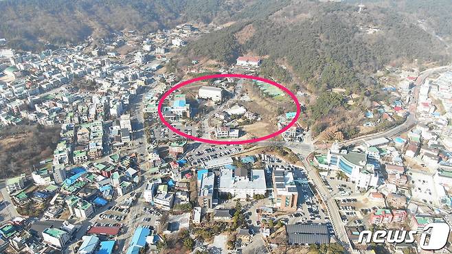 서산시 시청사 배후지 항공사진(서산시 제공)/뉴스1