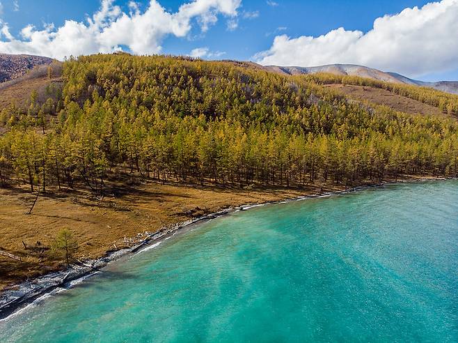 홉스굴 호수 전경 / 사진=플리커