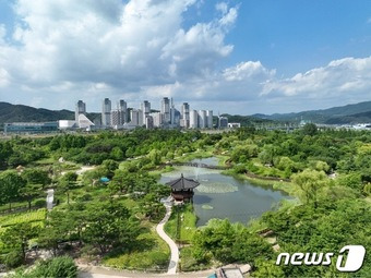 대전 한밭수목원 전경./뉴스1ⓒ News1 김경훈 기자