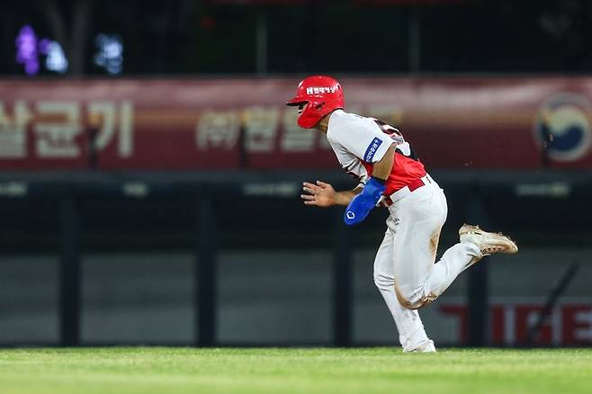 김도영의 주력은 MLB에서도 주목하는 주력이다. 어제도 도루를 1개 성공했다 (사진 = KIA 타이거즈)