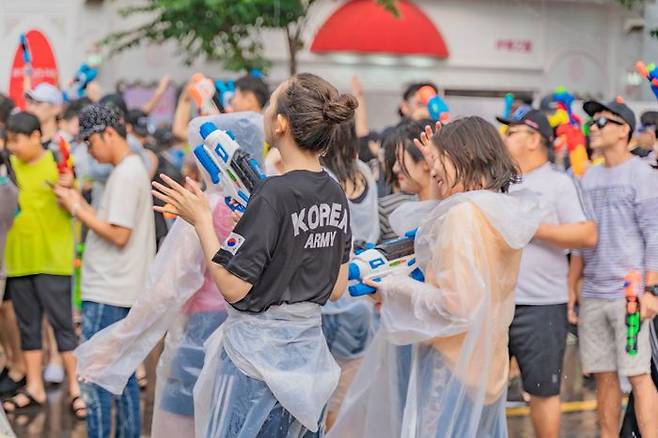 ⓒ물총축제 현장 사진(㈜헤이웨이 제공)