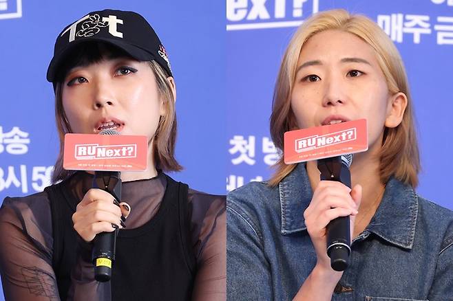 왼쪽부터 '알유넥스트' 이예지 PD, 김선형 PD. JTBC 제공