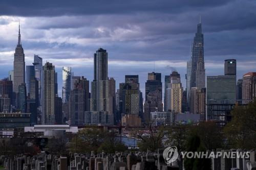 미국 뉴욕의 고층건물군 [AP=연합뉴스 자료사진]