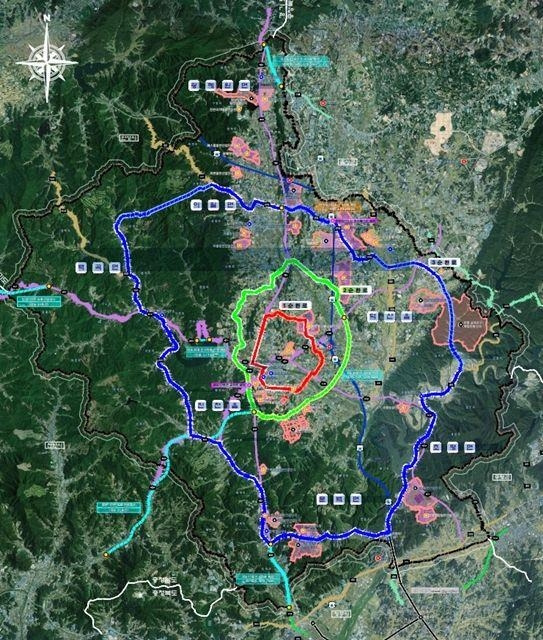 진천군 외곽 순환도로 계획 [진천군 제공. 재판매 및 DB 금지]