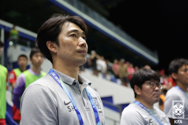 변성환 U-17 대표팀 감독. 사진=대한축구협회