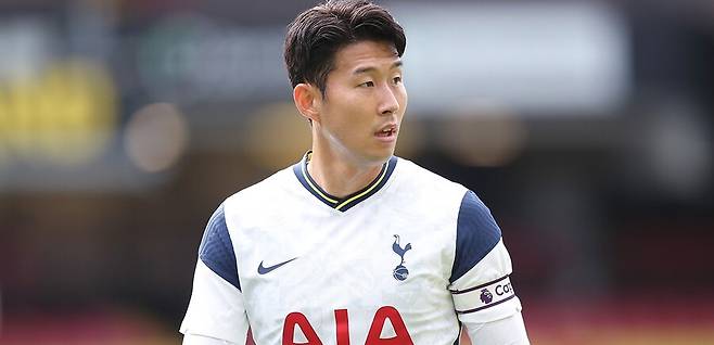 ▲ 무리뉴 감독 시절 프리시즌에 주장 완장을 찼던 '토트넘 캡틴 손흥민'