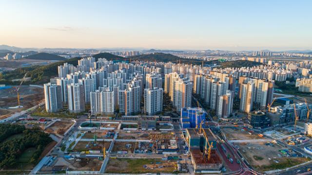 인천 검단신도시 1-1공구 전경. 인천도시공사 제공