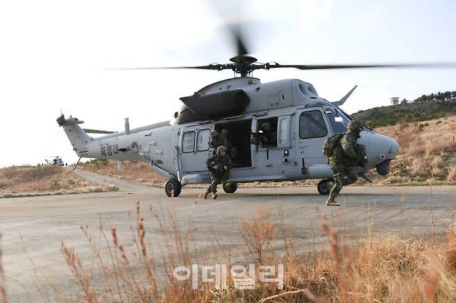 해병대 항공단이 운용하는 마린온 상륙기동헬기 (사진=해병대)