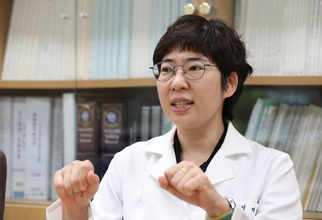 21일 서초동 대검찰청 과학수사부 엄태희 보건연구사 2023. 6. 21 /이명원 기자