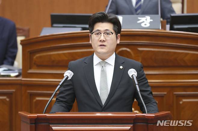 [전주=뉴시스]윤난슬 기자 = 전주시의회 김세혁 의원.(사진=전주시의회 제공)