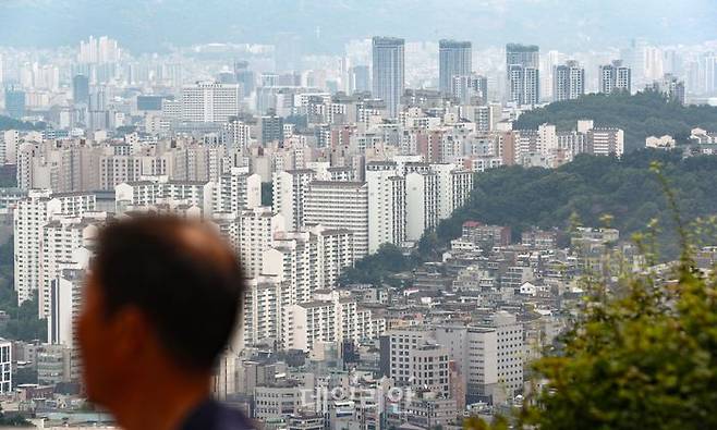 서울 남산에서 바라본 도심 아파트의 모습. ⓒ뉴시스