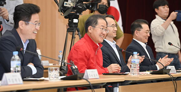 국민의힘 대구경북 예산정책협의회가 열리고 있다. [사진=대구시]