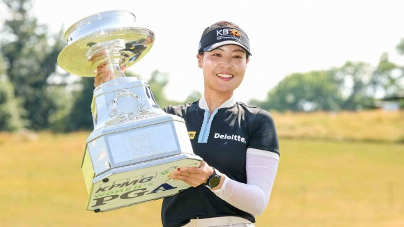 전인지 - 지난해 KPMG 위민스 PGA챔피언십에서 극적으로 메이저 챔피언에 등극한 전인지.  LPGA투어