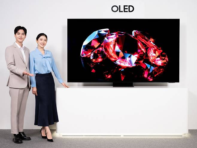 삼성전자의 OLED TV 모습. /삼성전자 제공