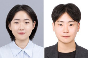 김나현(왼쪽), 윤준호