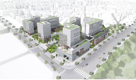 마곡동 753 일대 도시개발사업 조감도. 서울시 제공.