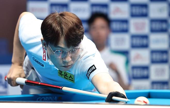 공을 응시하는 최성원의 날카로운 눈빛 [PBA 제공. 재판매 및 DB 금지]