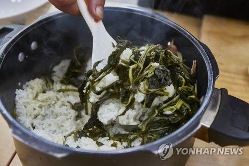 곤드레나물밥 [연합뉴스 자료사진]