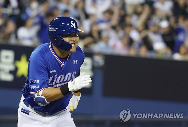 삼성 라이온즈 오재일 [연합뉴스 자료사진]