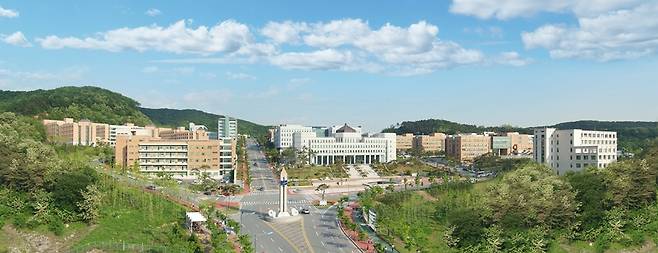 단국대학교 죽전캠퍼스 전경./사진제공=단국대