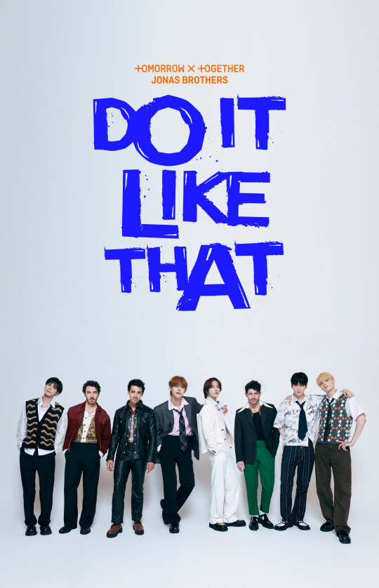 투모로우바이투게더, 조나스 브라더스_Do It Like That_콘셉트 포스터