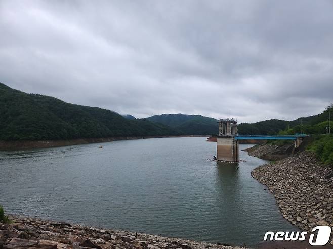 장맛비가 이어지면서 9일 광주‧전남 최대 상수원인 주암댐의 저수율이 50%를 회복했다.(주암댐관리단 제공)/뉴스1 ⓒ News1