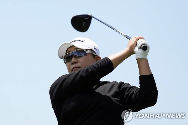 신지애의 최종 라운드 경기 모습 [AP=연합뉴스]