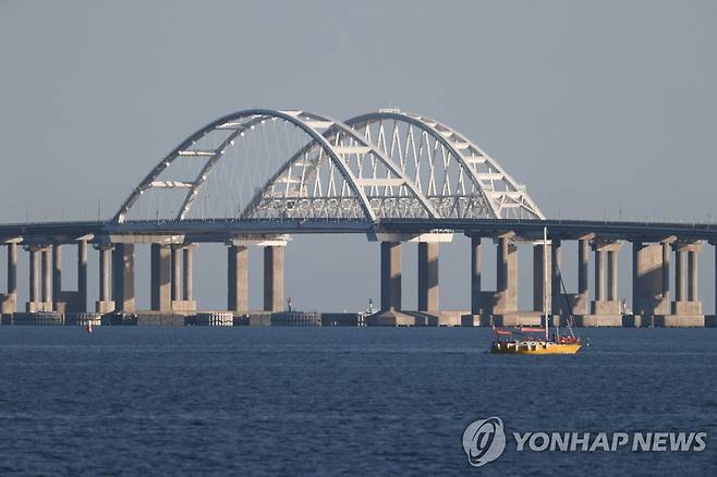 크림대교 [타스 연합뉴스 자료사진. 재판매 및 DB 금지]