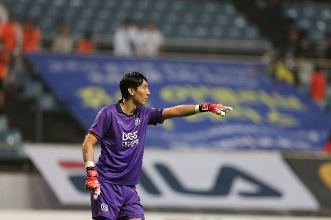 대구FC 오승훈 자료사진. 한국프로축구연맹