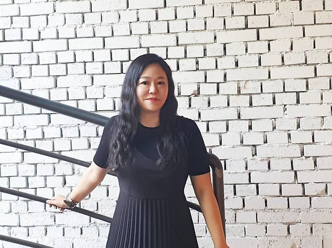 스위스에서 활동하는 한인 미술가 트레이시 임 작가 [촬영 왕길환]