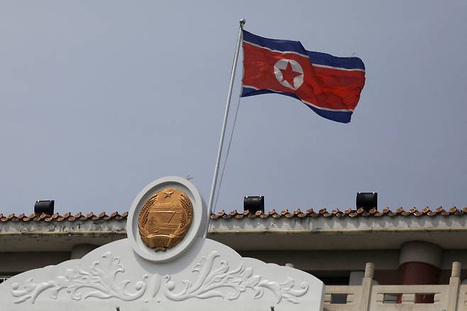 중국 랴오닝성 단둥의 북한 영사관 모습 ⓒ REUTERS=연합뉴스