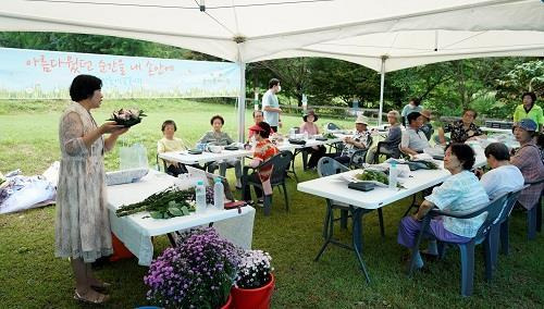 12일 예랑도예원서 진행된 팜파티 모습. 사진제공｜화성시