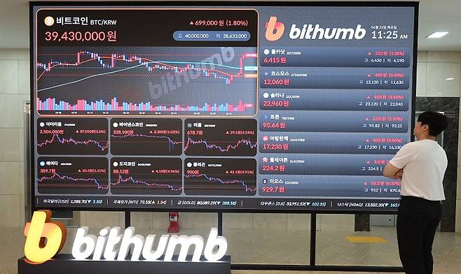 빗썸이 시장 안팎의 어려움에 직면했다.[사진=연합뉴스]