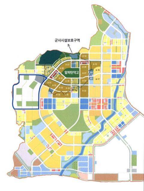 평택 고덕신도시 계획도 [평택시 제공. 재판매 및 DB 금지]