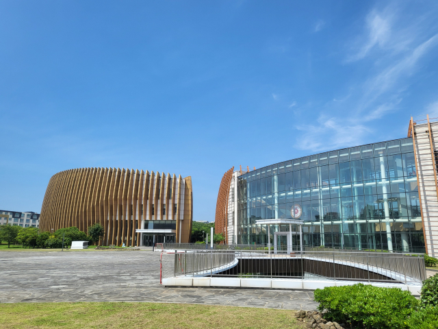 제주 서귀포시 대정읍 영어교육도시 내 위치한 브랭섬 홀 아시아 국제학교의 모습. 사진=노해철 기자