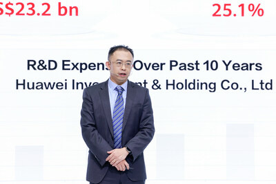 Alan Fan, Vice President, Head of Intellectual Property Rights Department (PRNewsfoto/Huawei)