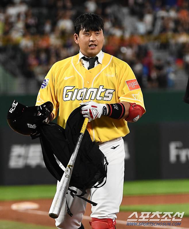 드림 올스타 유강남이 아니라 오늘은 사직 김수현. 부산=박재만 기자 pjm@sportschosun.com