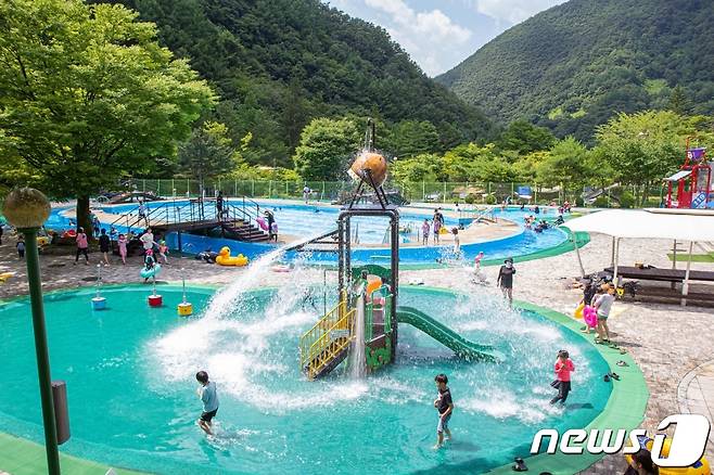 단양 천동물놀이장이 오는 22일 개장한다.