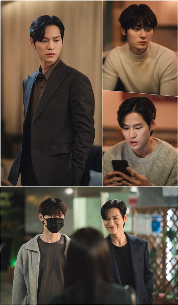 tvN 새 월화드라마 '소용없어 거짓말' 황민현 윤지온의 브로맨스 '케미'가 방송 전부터 기대를 모으고 있다. /tvN 제공