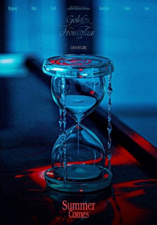 오마이걸 포스터 공개, 오마이걸(OH MY GIRL)이 미스터리 무드의 뮤직비디오를 예고했다. 사진=알비더블유, WM엔터테인먼트