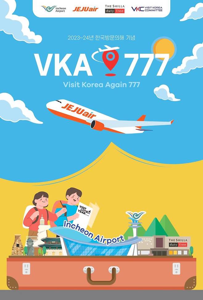 제주항공 'Visit Korea Again777' 이벤트 이미지. ⓒ제주항공