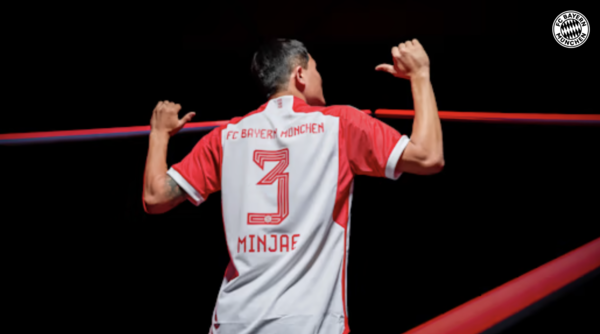 김민재. FC바이에른뮌헨 공식 트위터 캡처