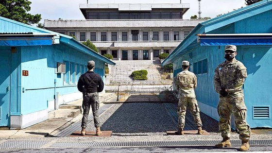 판문점 공동경비구역(JSA) 전경. AFP=연합뉴스