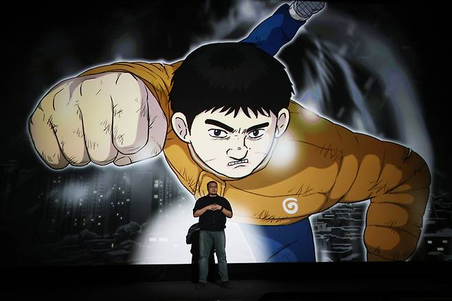 강풀 작가 원작 ‘무빙’ 소개. 서울|연합뉴스