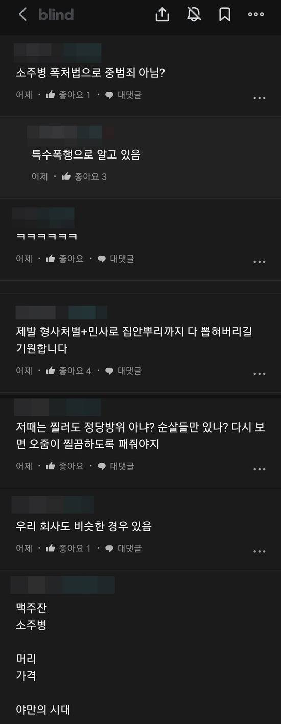현대캐피탈 직원들은 직장인 익명 커뮤니티 '블라인드' 등을 통해 이 사실을 공론화하며 비판을 쏟아내고 있다. /블라인드 갈무리