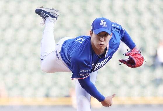 삼성 라이온즈 투수 원태인. 연합뉴스
